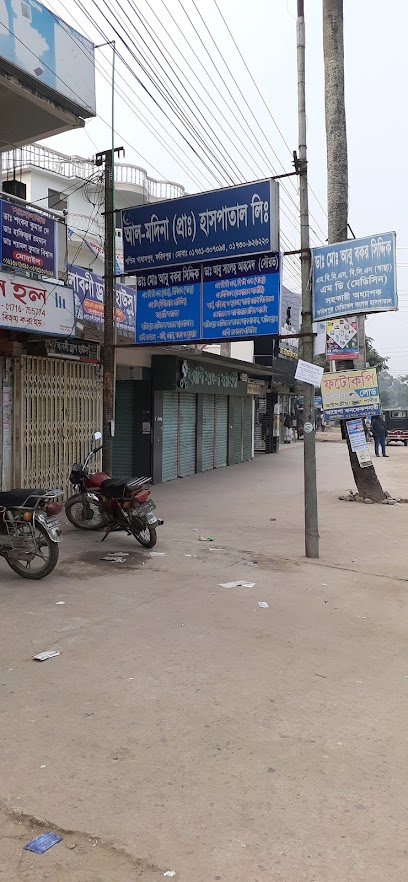 ফরিদপুর আল-মদিনা প্রাইভেট হাসপাতাল অ্যান্ড ডায়াগনস্টিক সেন্টার লিমিটেড। - 01731307094